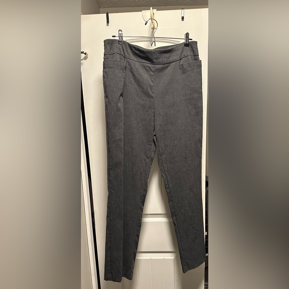 Kim Rogers Charcoal Straight Leg Jeans